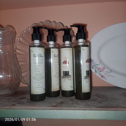 RootGlow Pakistan Best Herbal Shampoo