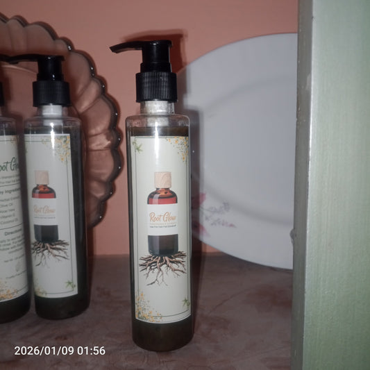 RootGlow Herbal Shampoo