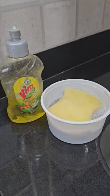 2-in-1 Soap Pump & Sponge Caddy Dispenser | Kitchen Liquid Soap Dispenser with Sponge Holder for Easy Dishwashing without sponge