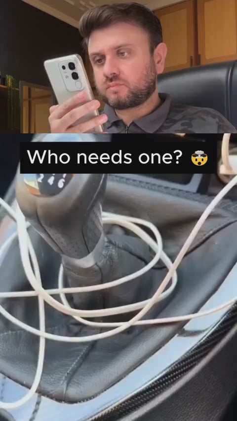 C6 4-in-1 Multifunctional Car Charger | Fast Charging with Star Light | Durable Quality