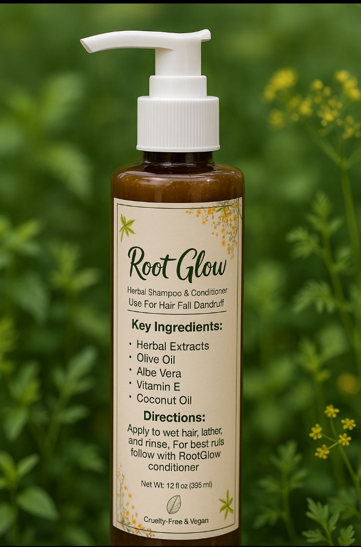Root Glow Herbal Shampoo